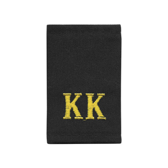 Ф/пог. черные вышит. желт. «КК»