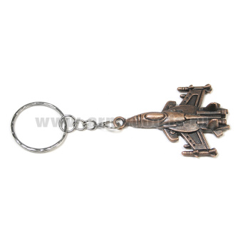 Брелок мет. Самолет (№4)