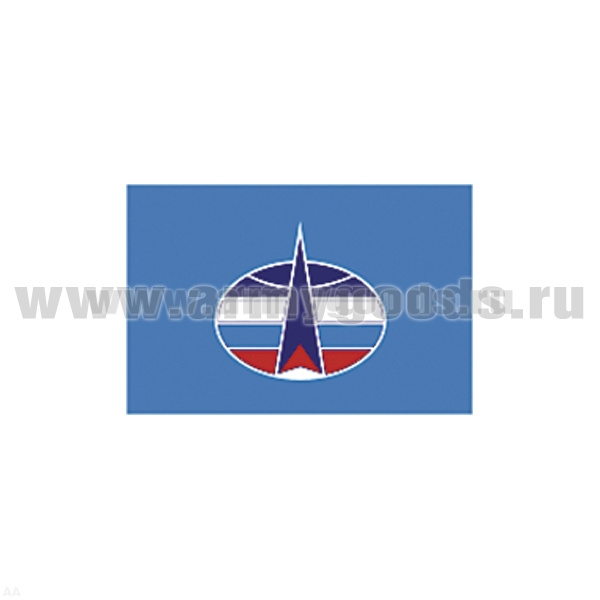 Флаг Космических войск РФ (70х105 см)