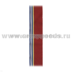 Лента к медали 80 лет Вооруженных сил СССР (С. Умалатова) С-10023