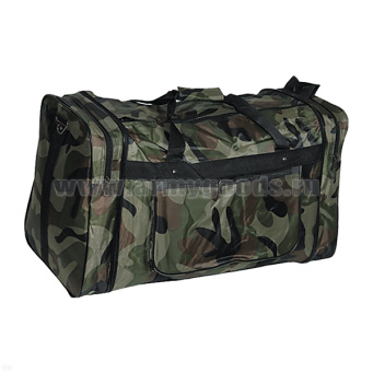 Сумка складная (твердая ткань) средняя 45 л кмф зеленая