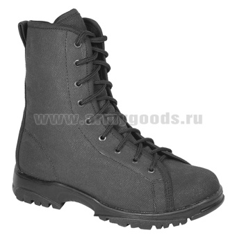 Б. в/б Беркут льняные (черные) шнуровка+молния (218)