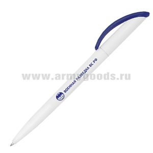 Ручка шариковая пластиковая с символикой Военная разведка ВС РФ (чернила синие)