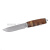 Нож Саро Финский (рукоятка наборное дерево, клинок полировка) 24 см