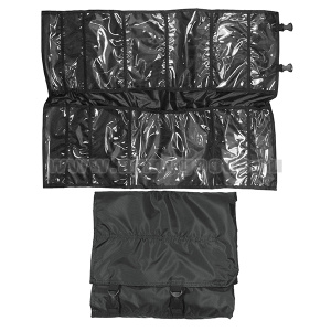 Укладка (полотно с кармашками для хранения) с защелками черная