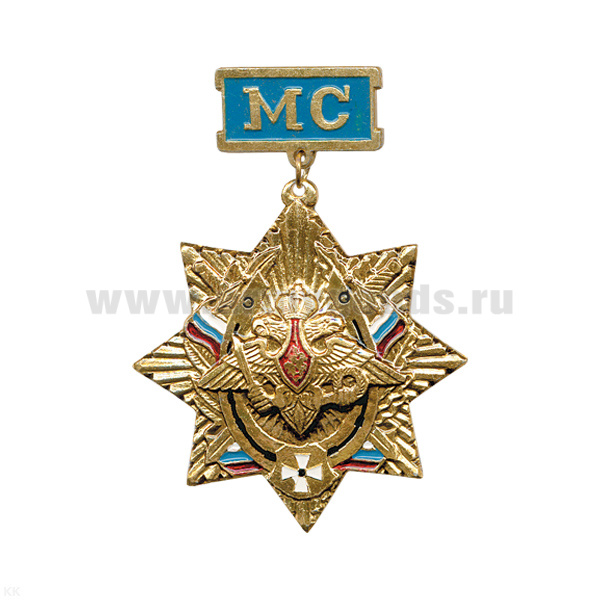 Медаль (восьмигранник) (на планке - МС)