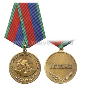 Медаль 90 лет Вооруженным силам (Ветеран)