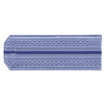 Погоны голуб. 1 вас. пр. (ФСБ нов/обр руб.) на пластике