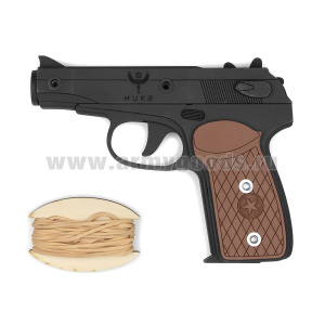 Игрушка деревянная Пистолет-резинкострел Макарова