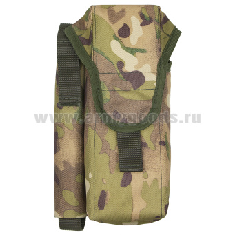 Подсумок УМТБС для 2 маг АК74/АКМ, 1 РОП и ножа (РОП справа) с системой крепления MOLLE "мультикам"