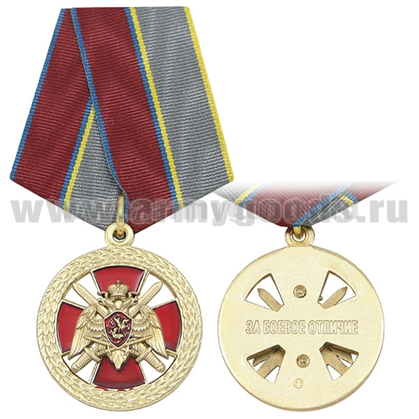 Медаль За боевое отличие (Федер. служба войск нац. гвардии РФ) 