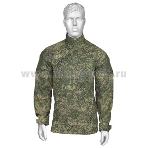Рубашка тактическая АНА (мод. 5072) "русская цифра" (центр. часть- влагоотвод. трикотаж, рукава - смесовая ткань "rip-stop")