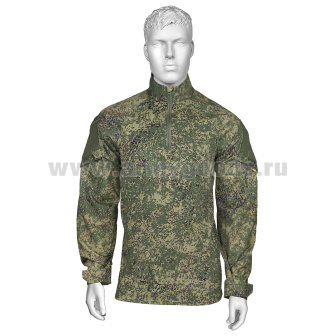 Рубашка тактическая АНА (мод. 5072) "русская цифра" (центр. часть- влагоотвод. трикотаж, рукава - смесовая ткань "rip-stop")