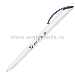 Ручка шариковая пластиковая с символикой ФСИН России (чернила синие)