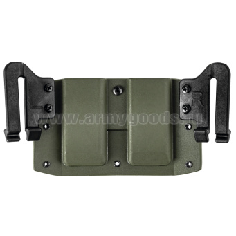 Подсумок тактический под 2 магазина Глок (ударопрочный полиамид) оливковый