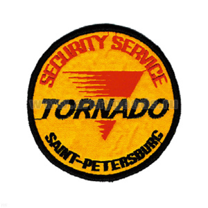 Шеврон вышит. Tornado Saint-Petersburg Security service