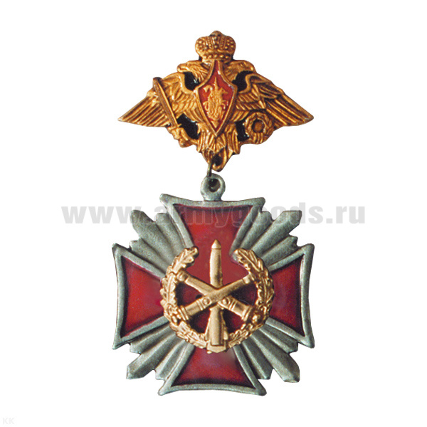 Медаль РВиА (серия Стальной крест) (на планке - орел РА)