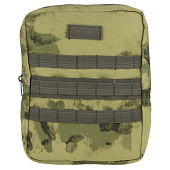 Подсумок средний (для разгрузочной системы "Тактик") "мох" (A-TACS FG) (с системой крепления "MOLLE")