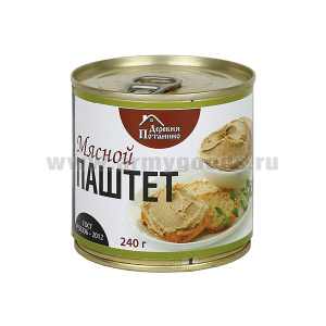 Консервы мясные Паштет мясной (240 г) до 07.2025 и ранее